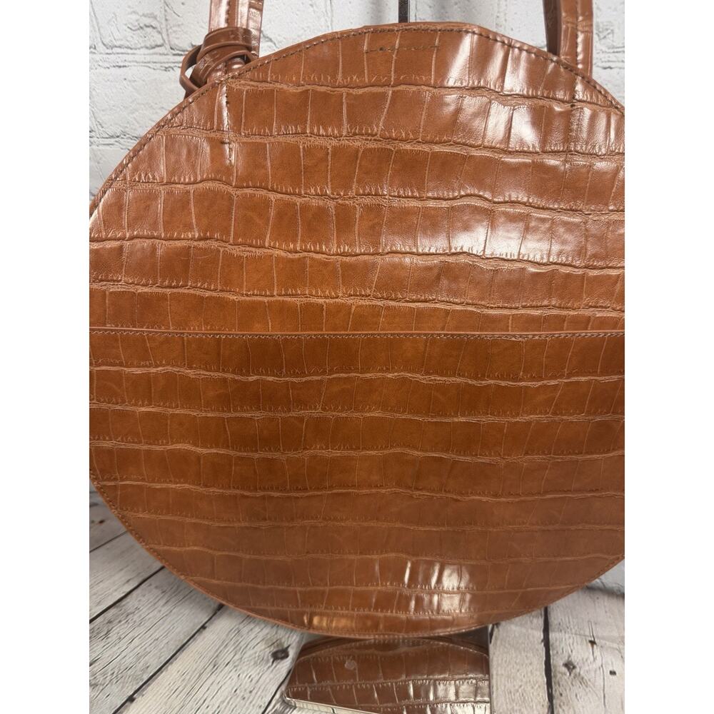 Circle Festival Western Indie Unique Shoulder‎ Bag Wristlet Set Tassel Brown - Picture 10 of 11
